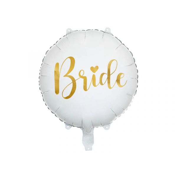 Partydeco Balão Foil Bride Dourado - 530005266