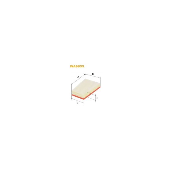 Wix Filters Filtro de ar WA9655