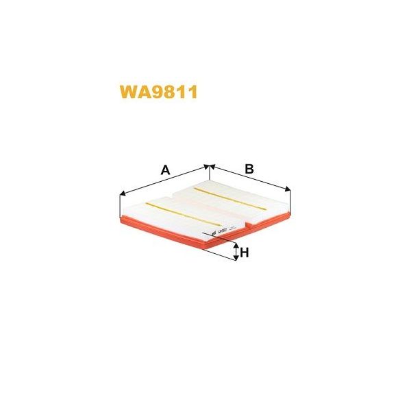 Wix Filters Filtro de Ar - WA9811