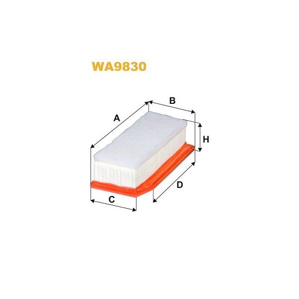 Wix Filters Filtro de Ar - WA9830