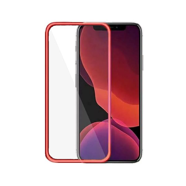 Película de Vidro Temperado Fluo iPhone 11 Vermelho - 5904643011629