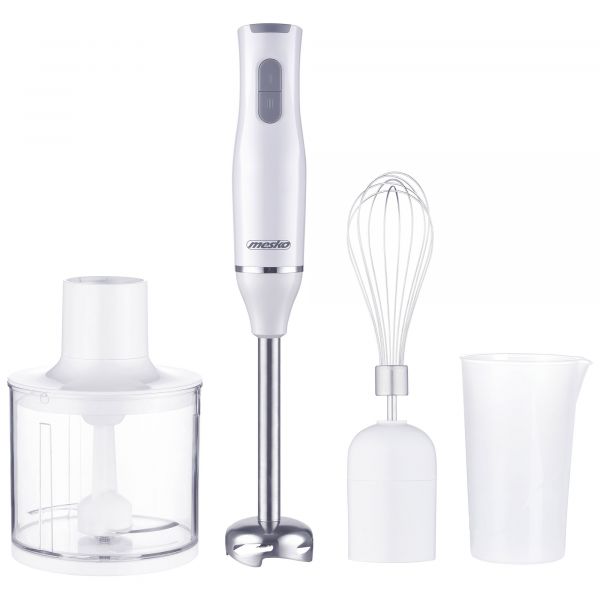 Mesko Varinha Mágica Multifunções, Picador 0,5L Acessório para Bater, 2 Velocidades Branco 800W - MS4629