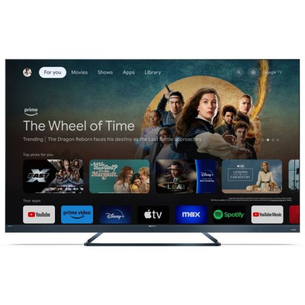 TV Sharp 65" 65FQ5EG UHD 4K Quantum Dot Smart TV (Google TV) HDR10