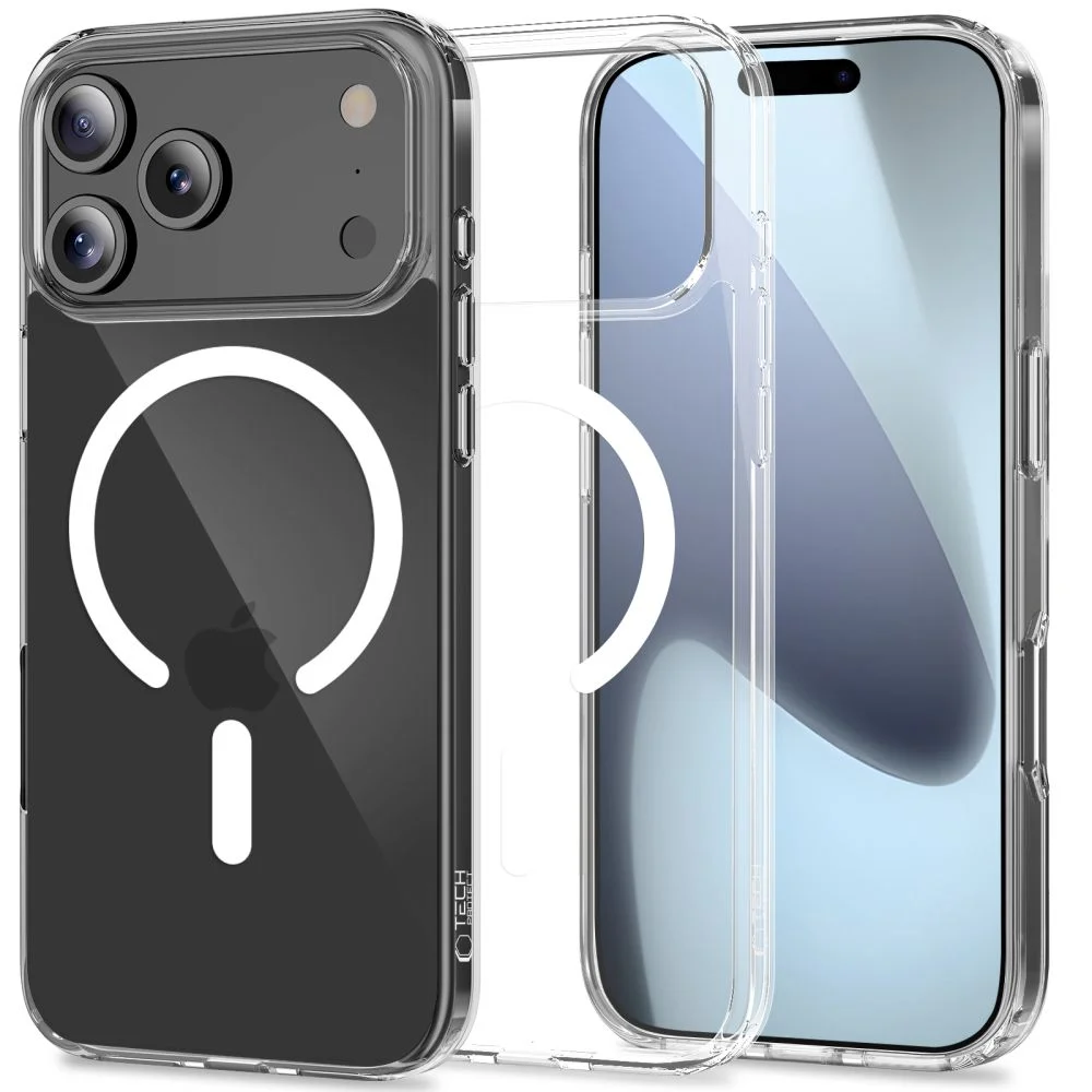 Capa iPhone 17 Pro Max MagSafe FlexAir Hybrid Transparente