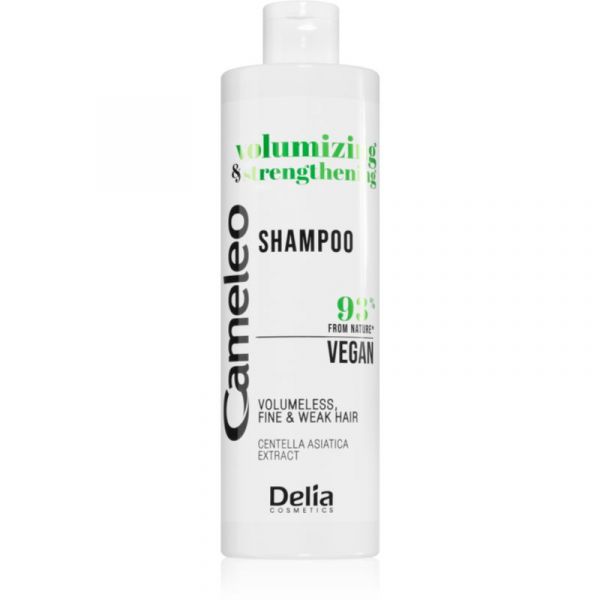 Delia Cosmetics Cameleo Volume & Strengthening Shampoo para Volume para Cabelo Fino 400 ml