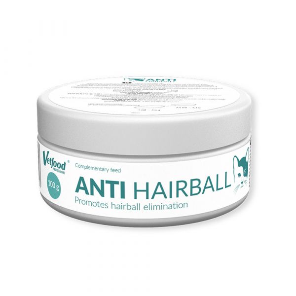 Vetfood Suplemento para Prevenção de Bolas de Pelo para Gatos Anti-hairball 100 G
