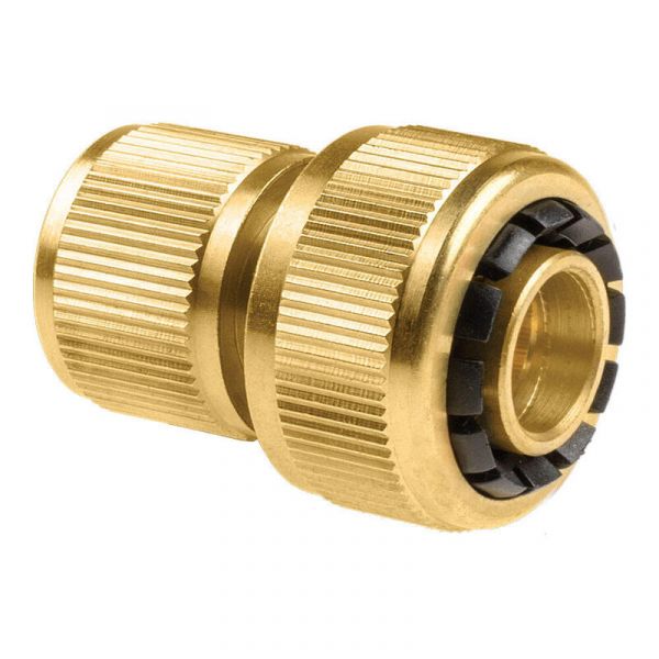 Cellfast Conector Rápido Reparador Run Through Brass™ 3/4"