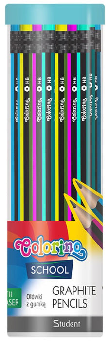 SET 48 Lápis Hexa HB c/ Borracha