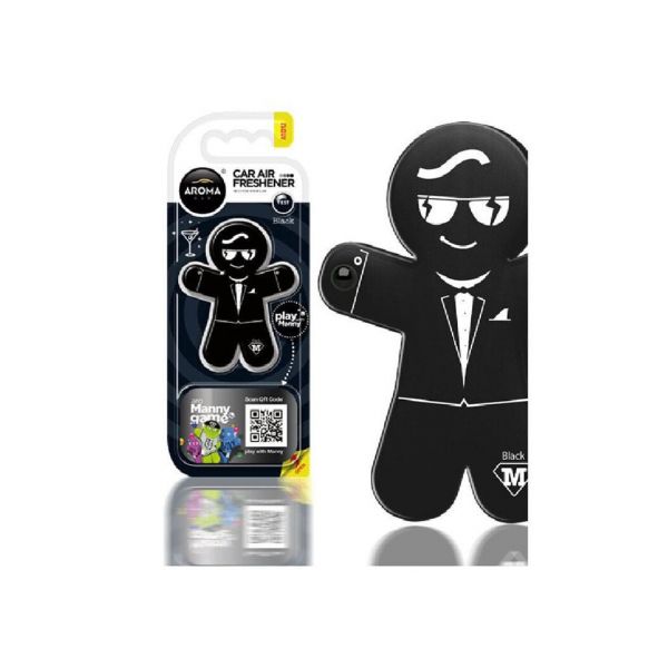AROMA CAR Ambientador Auto Manny Black