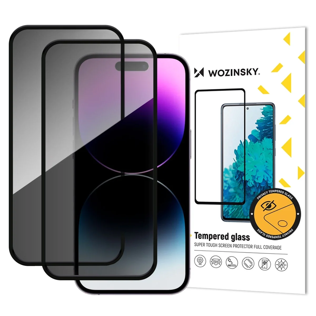 Película Vidro Temperado iPhone 17 Pro Max Privacidade Pack 2x