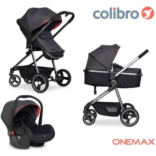 COLIBRO - Carrinho Multifuncional ONEMAX 3 in 1 Onyx