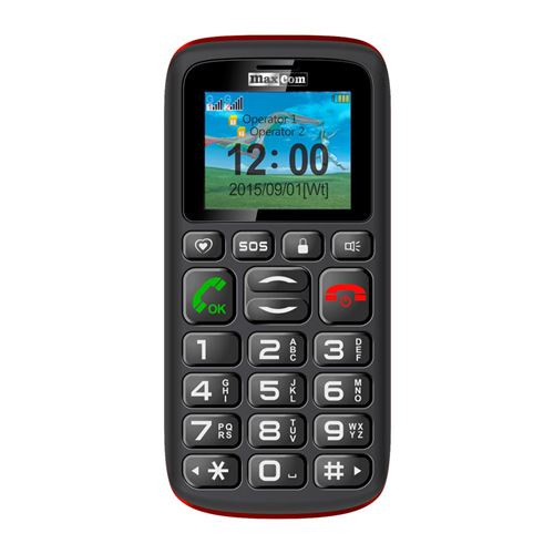 Telemóvel MaxCom MM428 | Vermelho