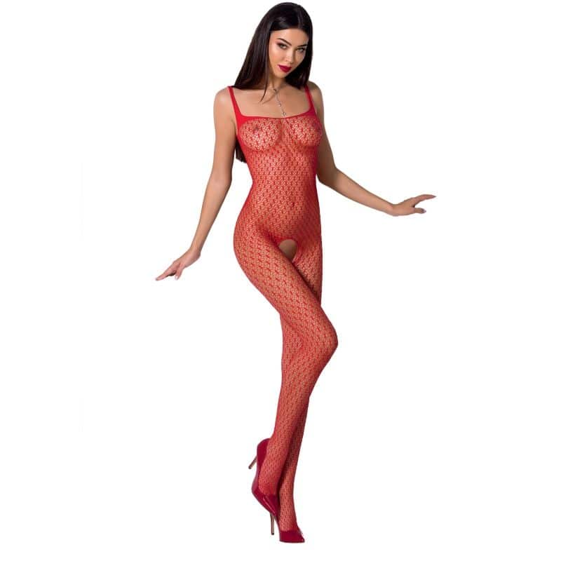 Passion Woman – Bs071 Bodystocking – Red One Size