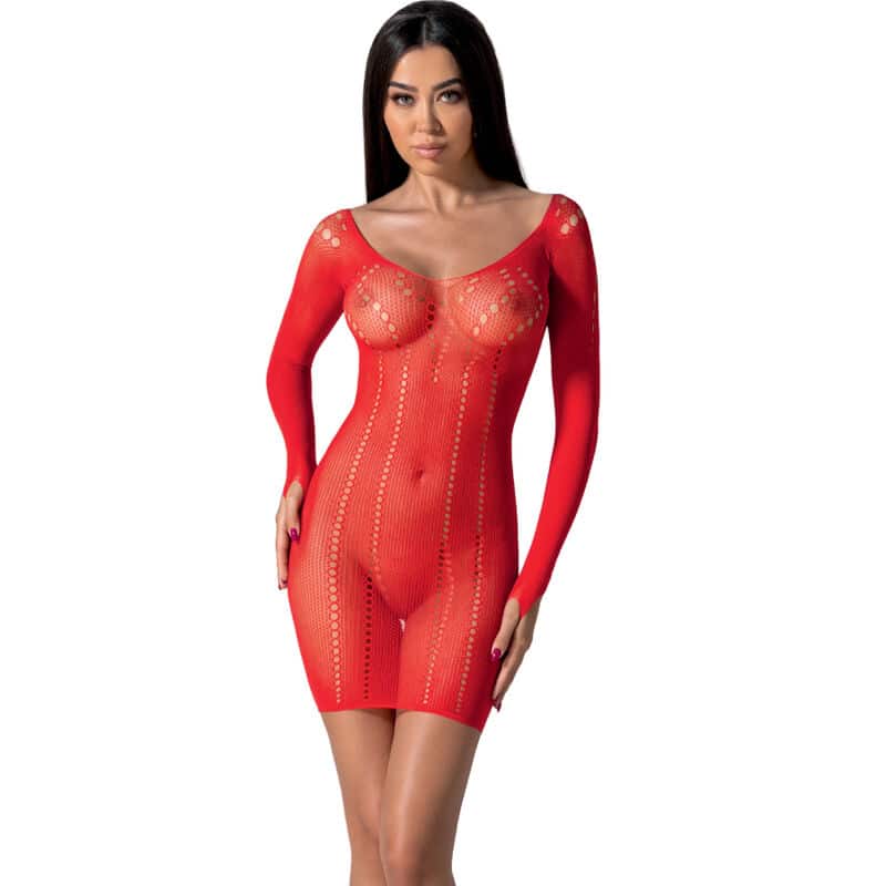 Passion – Bs101 Bodystock Vermelho Tamanho Único