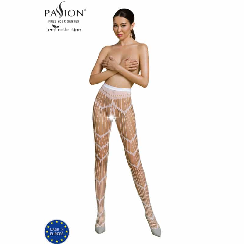 Passion – Coleo Eco Bodystocking Eco S006 Branco