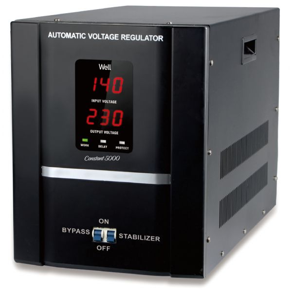 Well Estabilizador Automático Tensão Constant 5000VA C/ Servo Motor - AVR-CONSTANT5000