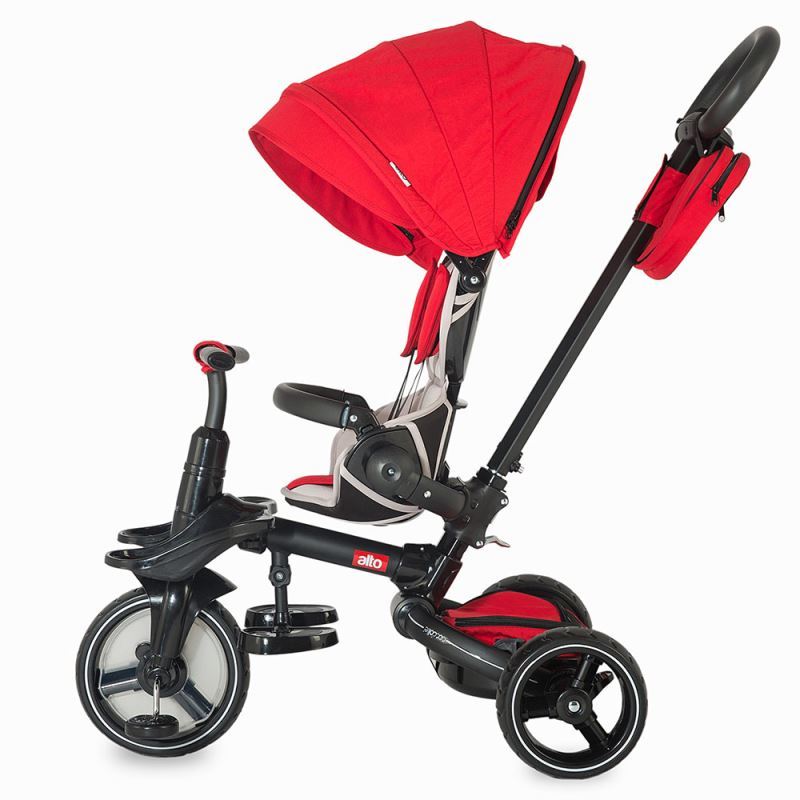 Coccolle Triciclo Multifuncional Alto red