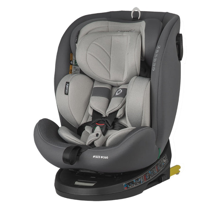 Cadeira auto Isize Coccolle Nova 40-150-cm Moonlit Grey