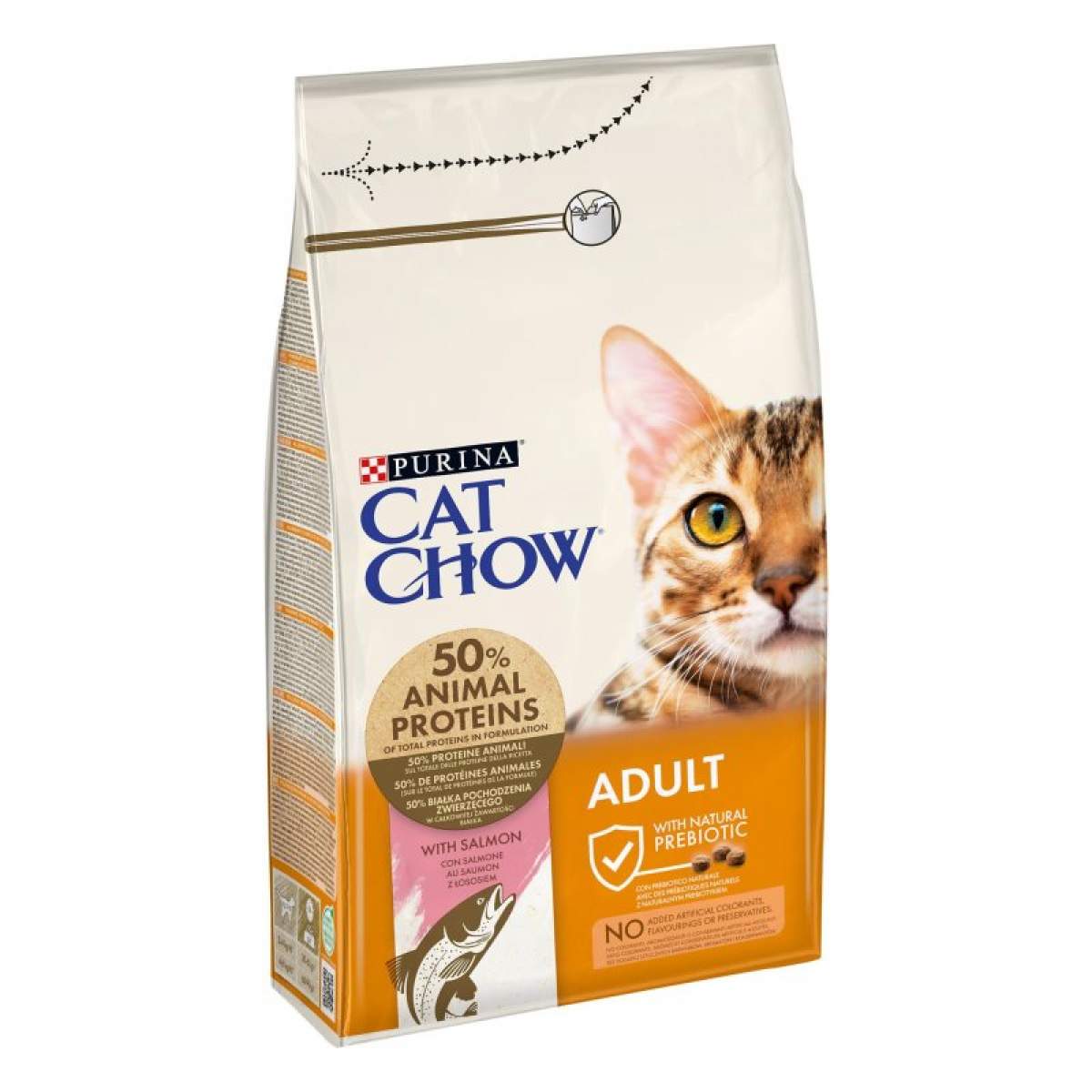 Purina Cat Chow Adulto Salmão 1.5Kg