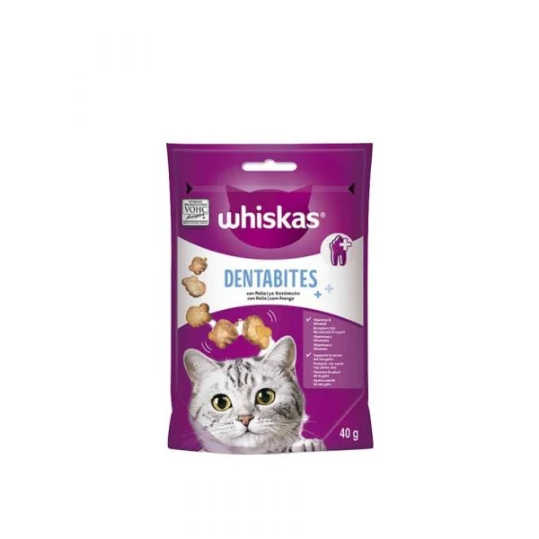 Whiskas Dentabites Snack Dentário 40g