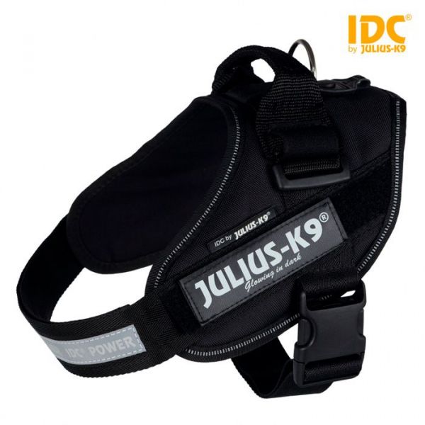 Julius-K9 Peitoral IDC Preto (4/xl) 96-138 Cm
