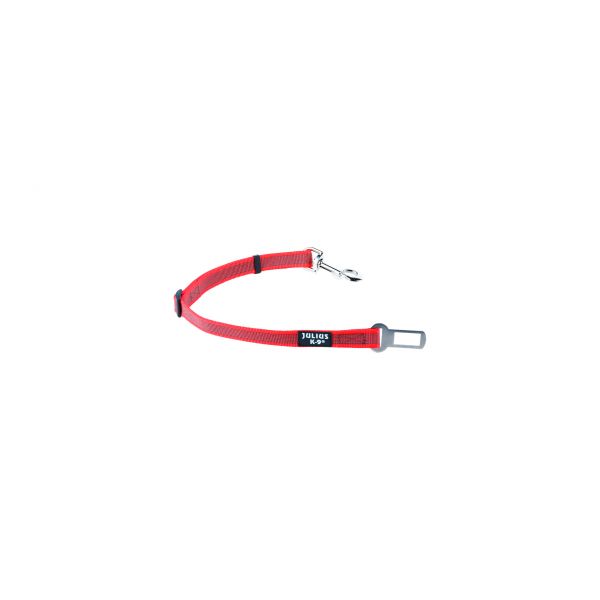 Julius K9 Adaptador Cinto Segurança Color & Gray Vermelho +25Kg