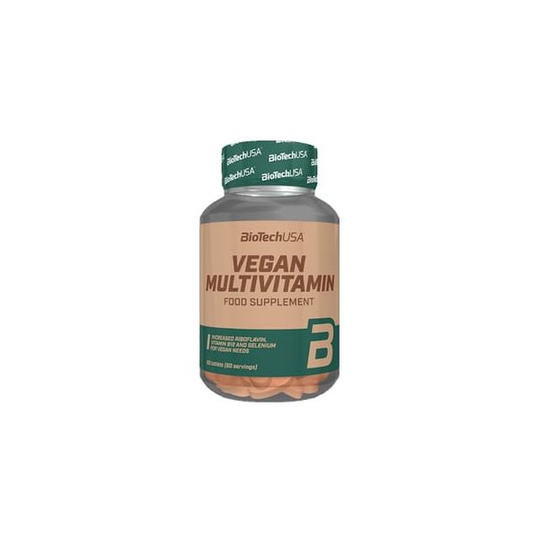 Biotech USA Vegan Multivitamin 60 Comprimidos