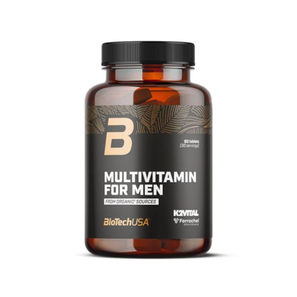 Biotech USA Multivitamin for Men K2VITAL 60 Comprimidos