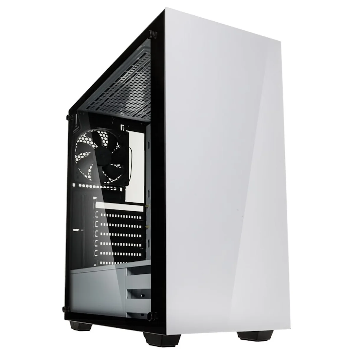 Caixa E-ATX Kolink Stronghold Vidro Temperado Preto/Branco