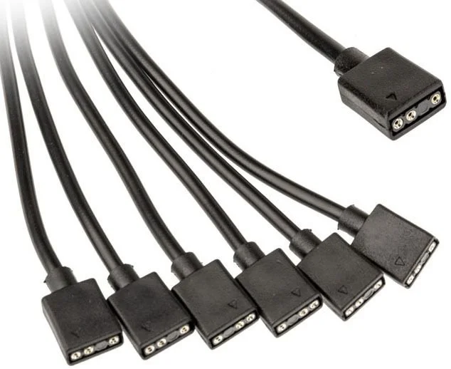 Cabo Splitter Kolink 1-6 ARGB 30cm