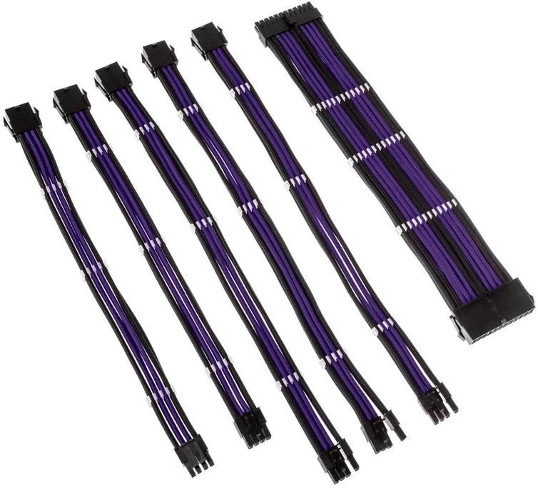 Kit de Expansão Kolink Core Adept Braided – Jet Black/Titan Purple