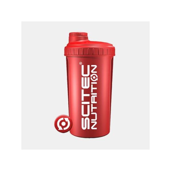 Scitec Nutrition Shaker Opaque Red 700ml