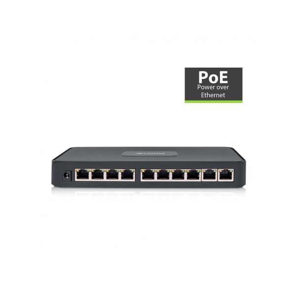 Amiko Switch 8 Portas 10/100/1000 Gigabit LS-RT812 PoE
