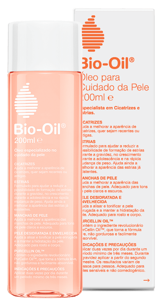 Bio-Oil Óleo Corporal 200ml - Cicatrizes, Estrias e Hidratação