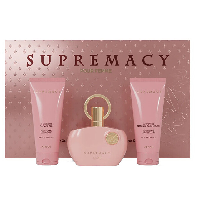 Supremacy Pink Gift Set EDP 100 ml, shower gel 100 ml and body lotion 100 ml