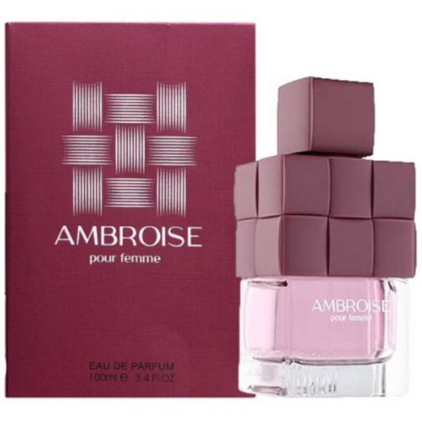 Fragrance World Ambroise Pour Femme Woman Eau de Parfum 100ml (Original)
