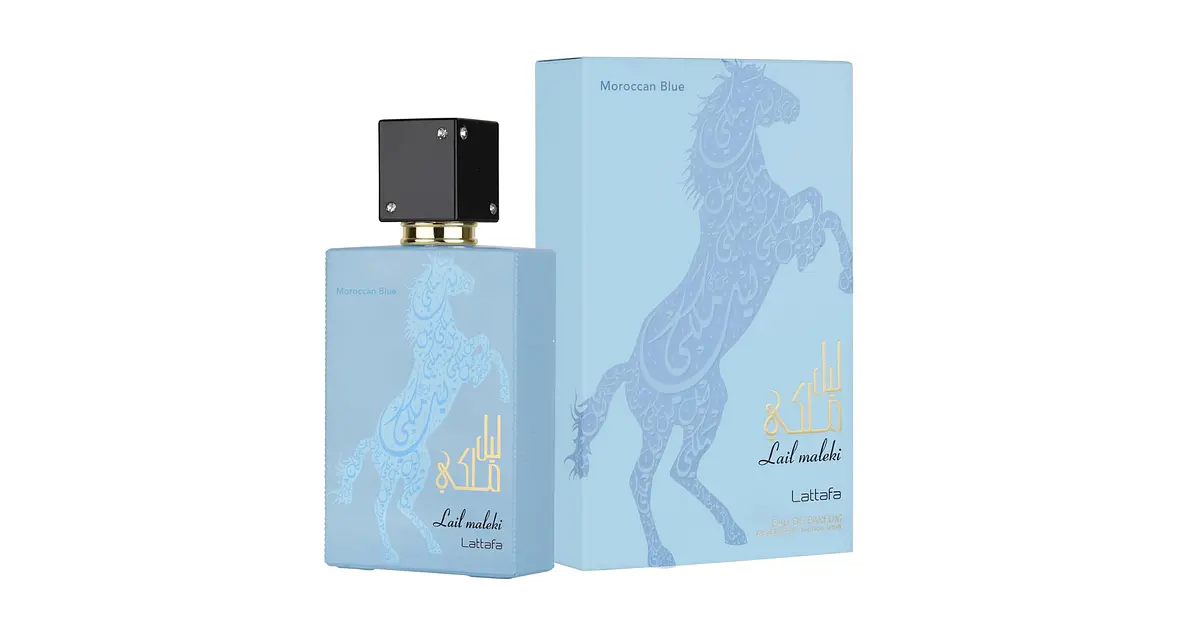 Lattafa Lail Maleki Moroccan Blue Unissexo Eau de Parfum