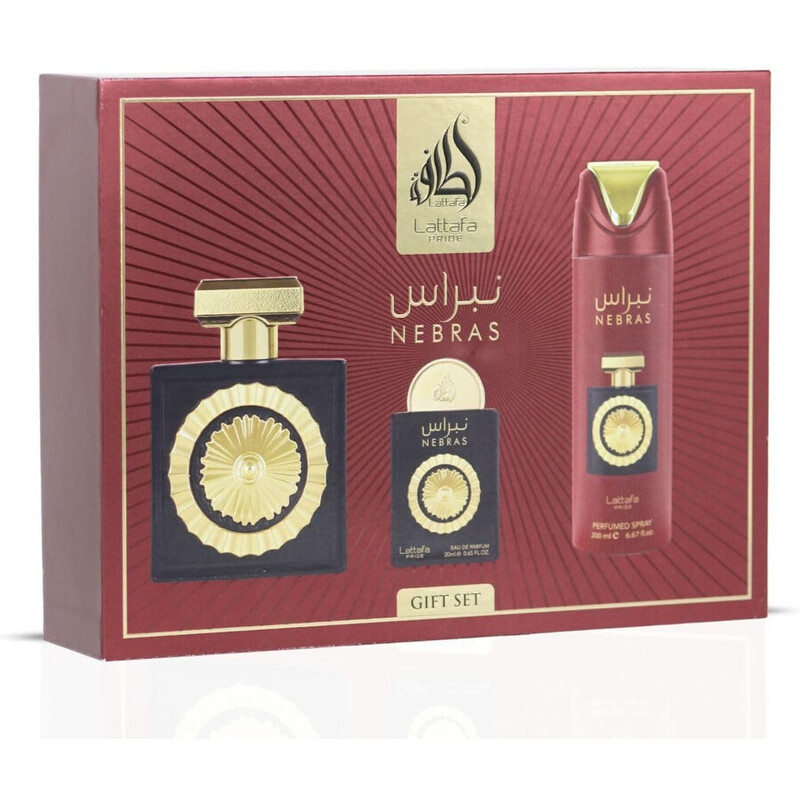 Conjunto Nebras EDP 100 ml, Desodorizante 200 ml a EDP 20 ml