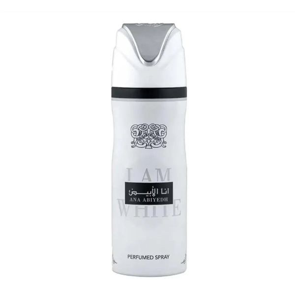 Lattafa Ana Abiyedh I Am White Desodorizante Perfumado 200ml