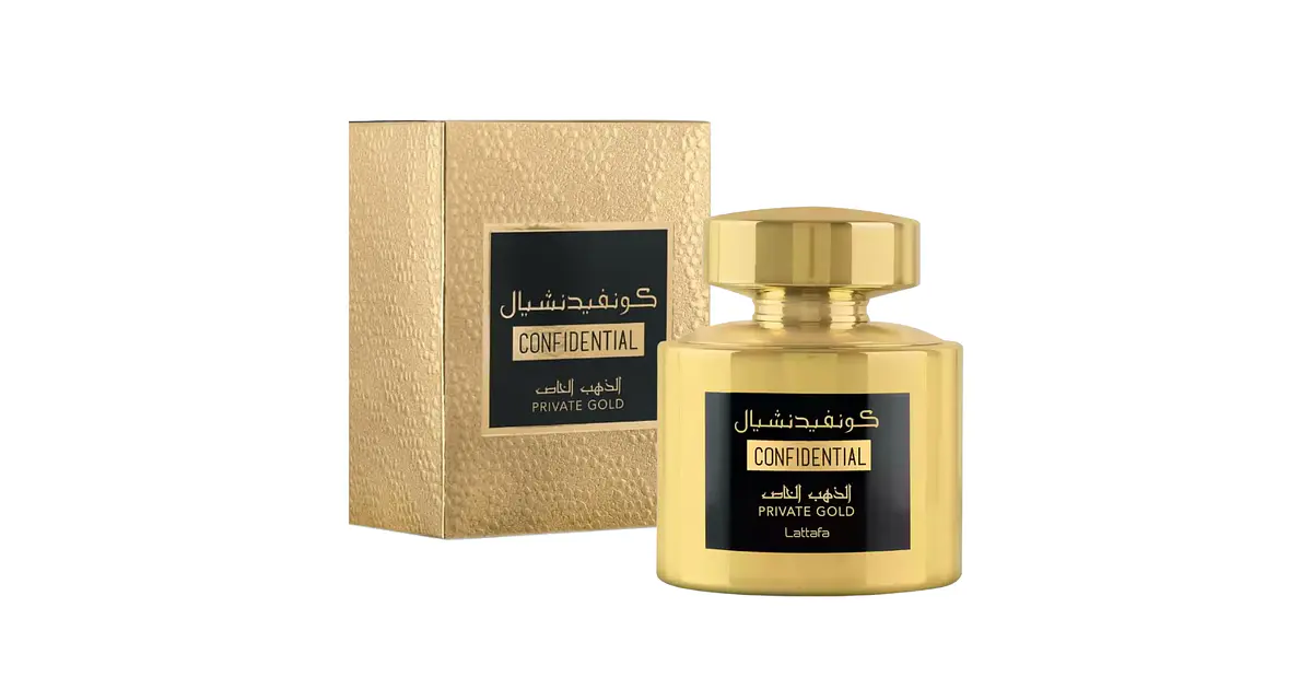 Lattafa Confidential Private Gold Unissexo Eau de Parfum