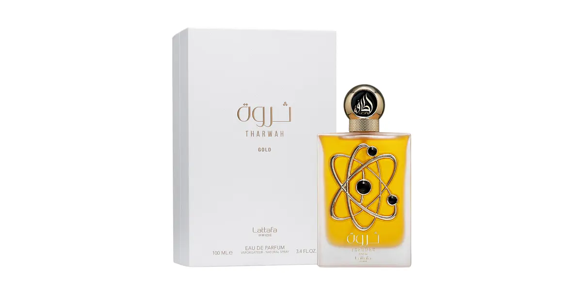 Lattafa Tharwah Gold Unissexo Eau de Parfum