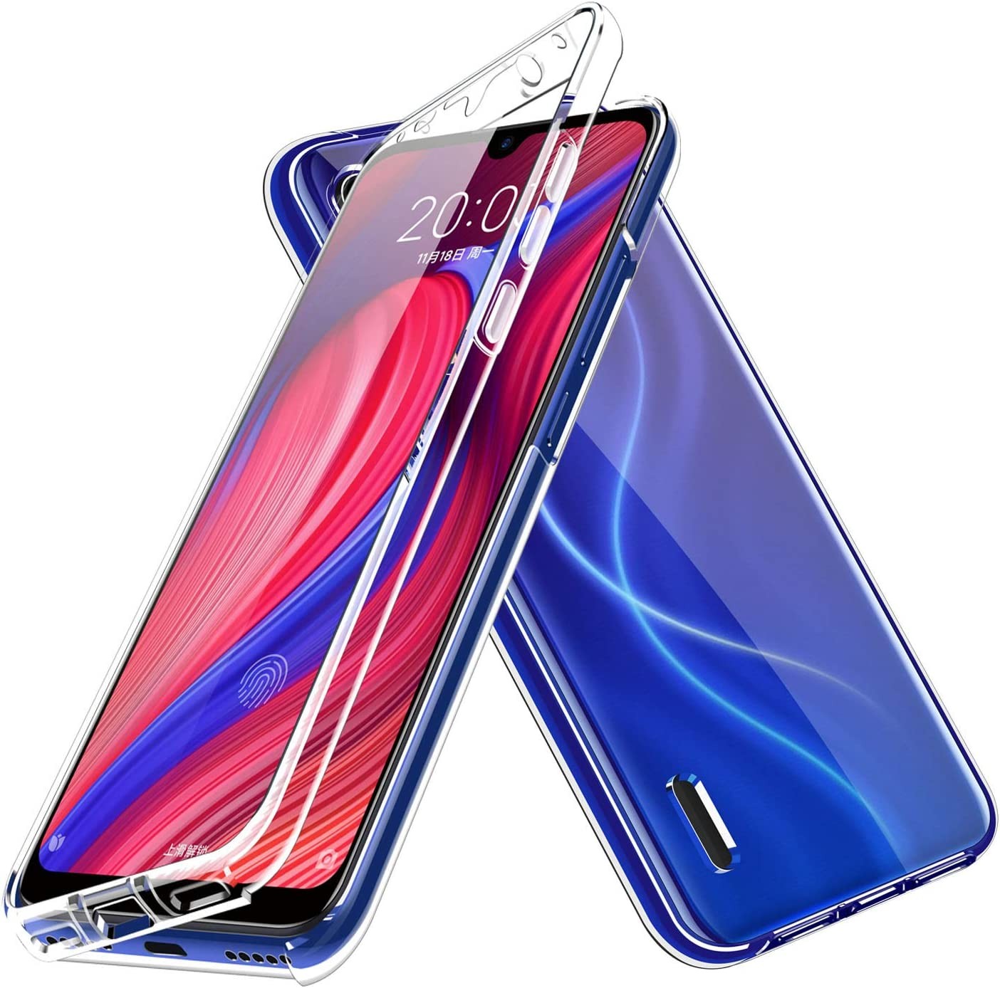 Capa Dupla 360 Transparente Samsung S21 Plus