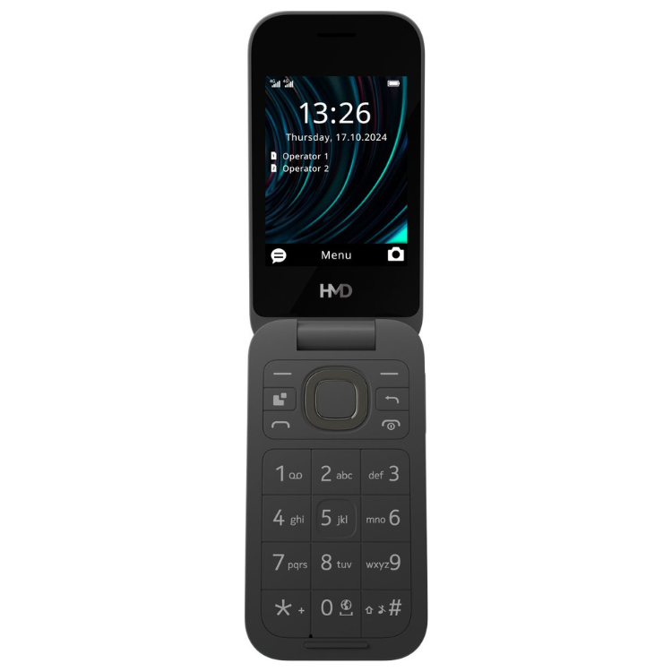 Telemóvel Nokia HMD 2660 Dual Sim Preto