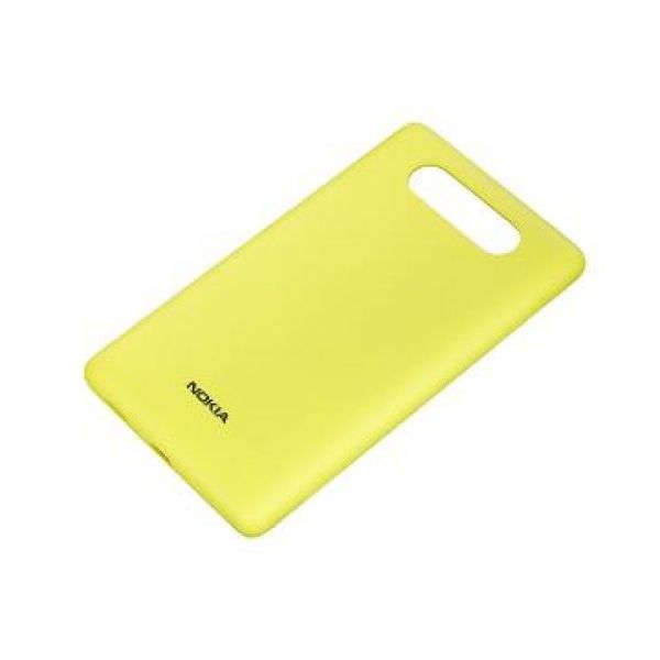 Nokia Capa com Carregamento por Indução CC-3041 para Lumia 820 Yellow