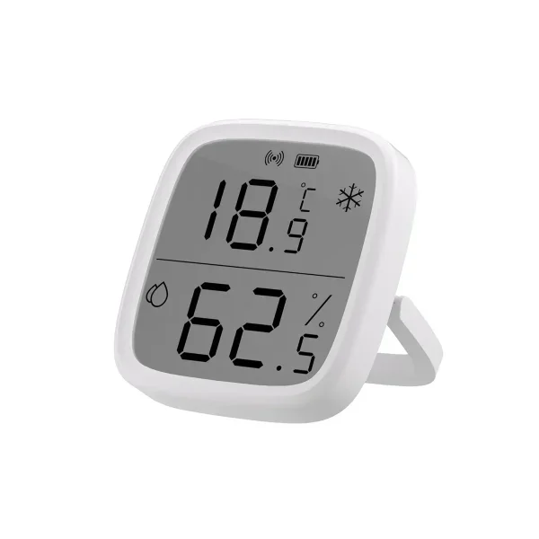 Sonoff SNZB-02D Sensor de Temperatura e Humidade sem fio Zigbee c/ ecrã LCD