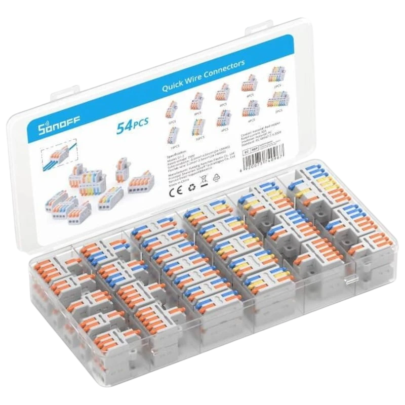 Sonoff Pack Conectores de Emenda 54 Unidades