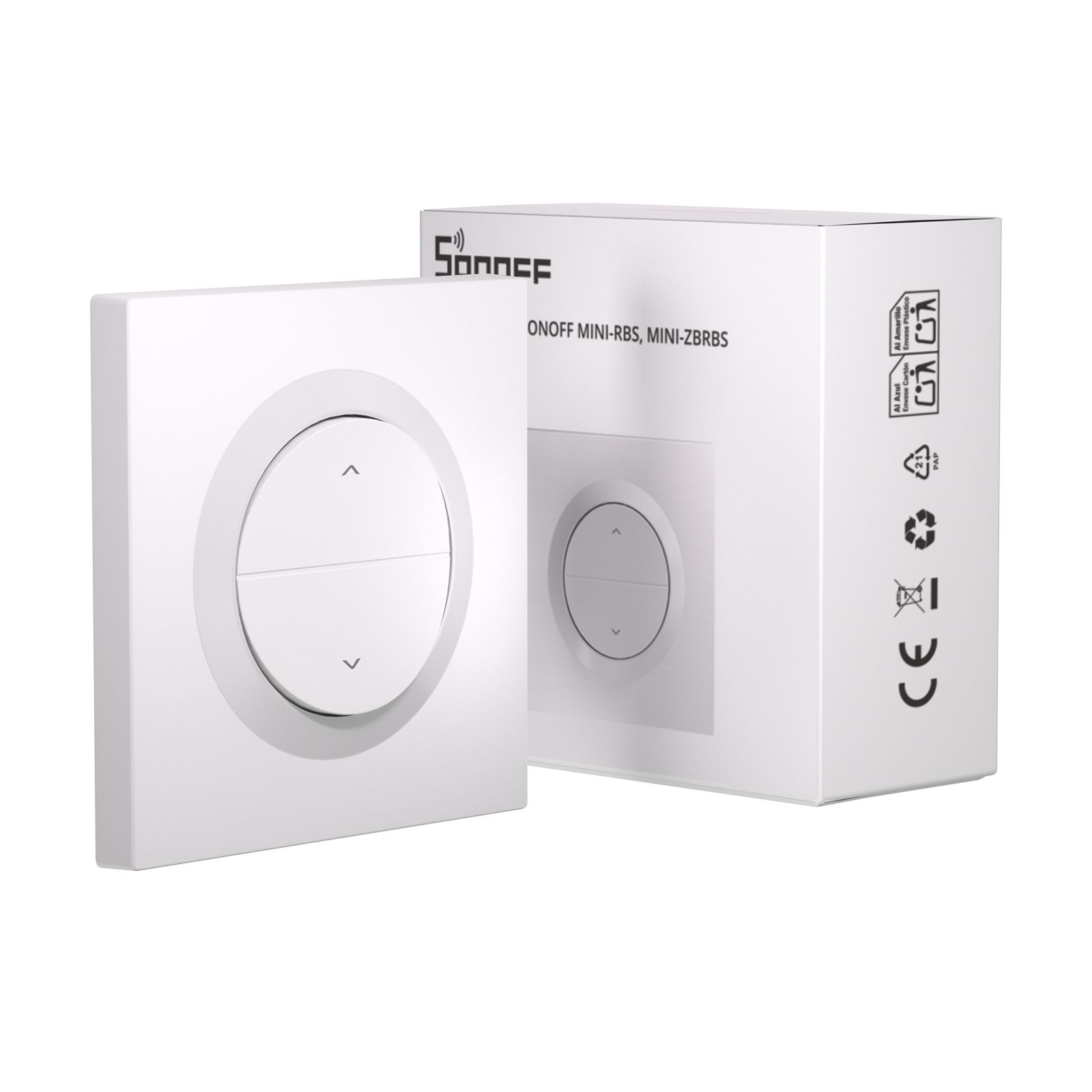 Sonoff Interruptor de Parede (Série Fusion) para Estores Elétricos - Sonoff ERBS