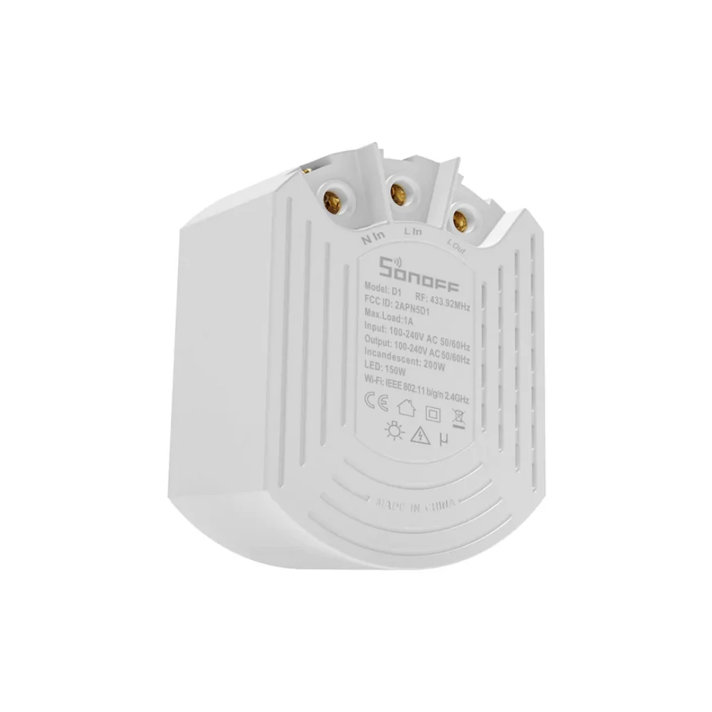 Sonoff Dimmer of Smart Light D1