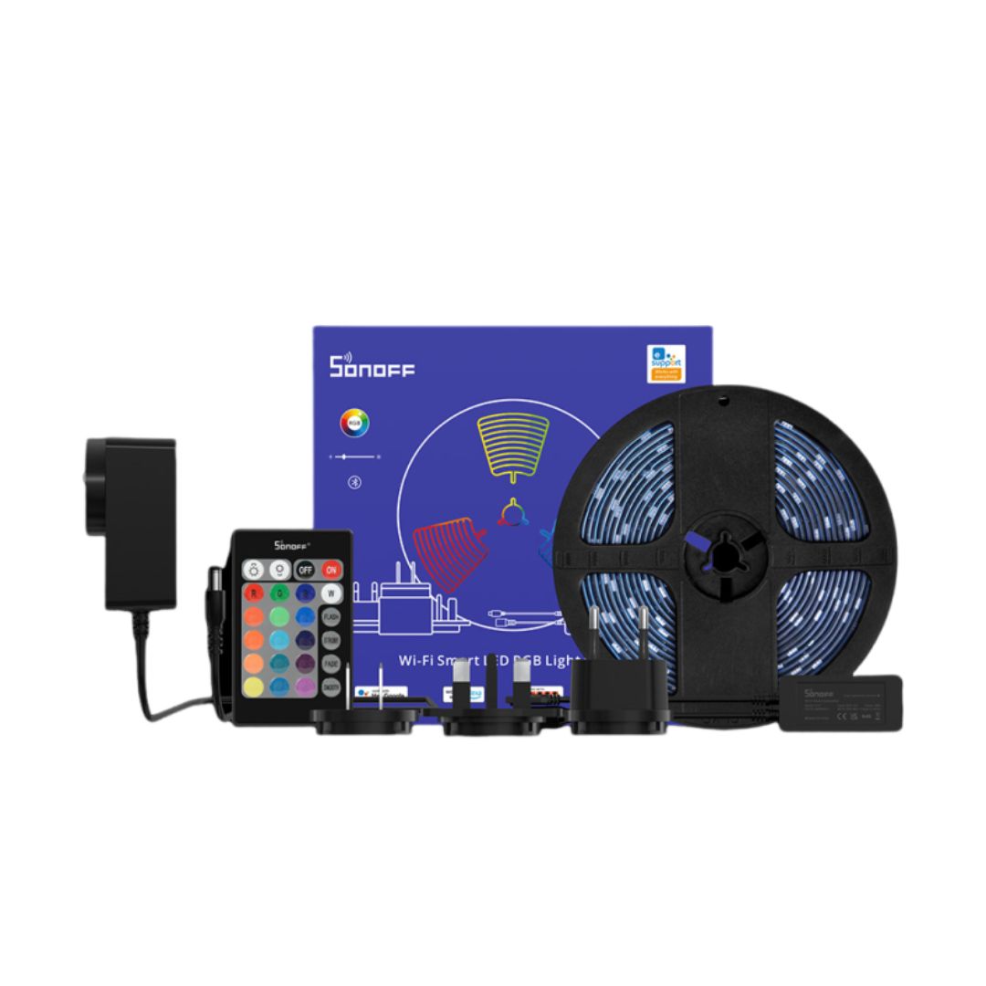 Sonoff Fita de 150 LEDs RGB Inteligente WiFi e Bluetooth - 5.0m - Sonoff L2