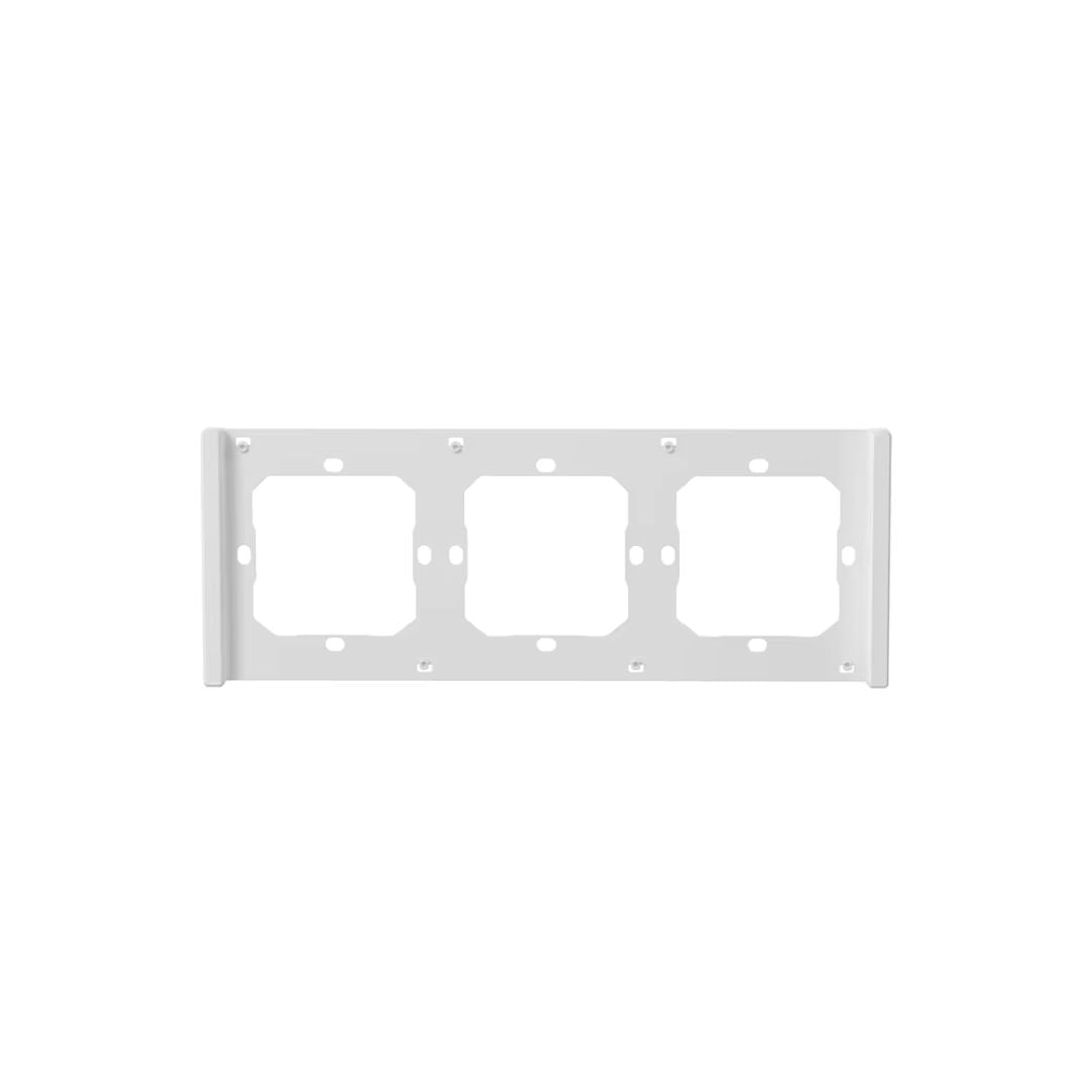 Sonoff M5 Frame - Moldura Tripla para Interruptores Sonoff M5 80mm em Branco